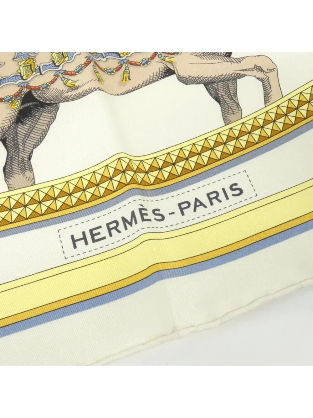Hermes Grand Apparat Carre Scarf